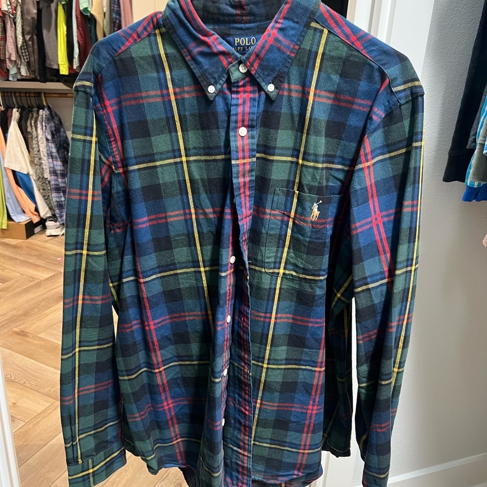 Polo Ralph Lauren Plaid Button-Down Shirt - Multicolor
